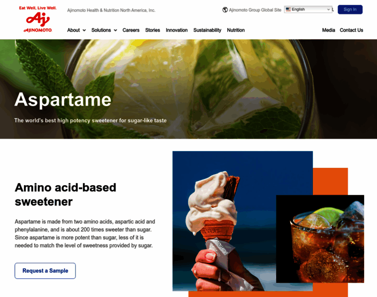 Aspartame.net thumbnail