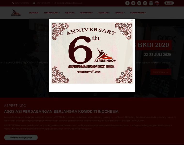 Aspebtindo.org thumbnail