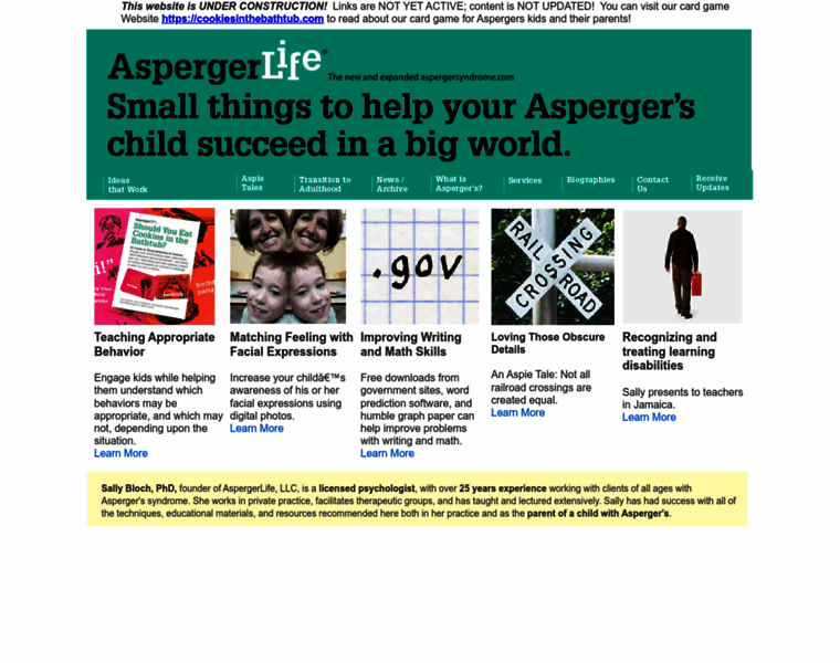 Aspergerlife.com thumbnail