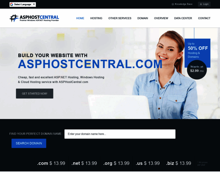 Asphostcentral.com thumbnail