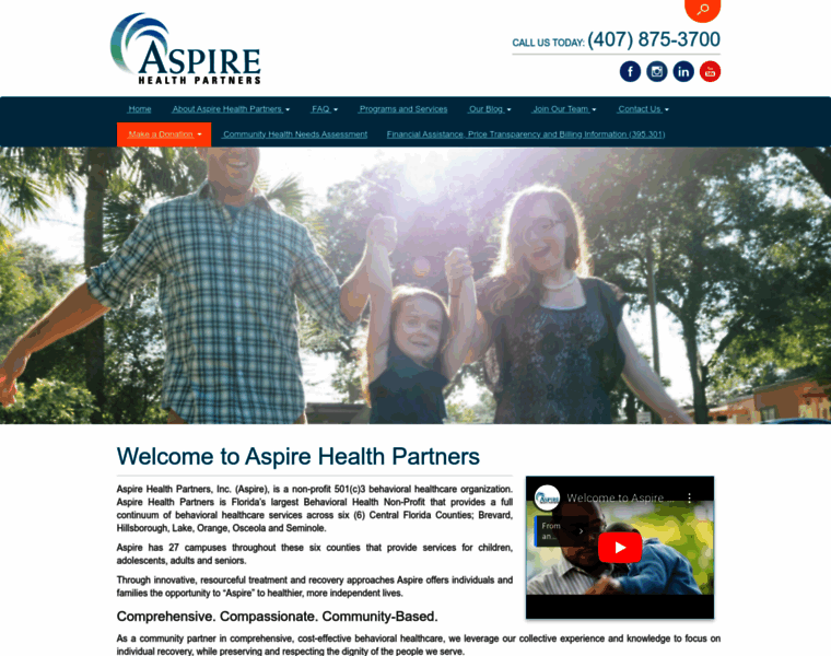 Aspirehp.org thumbnail