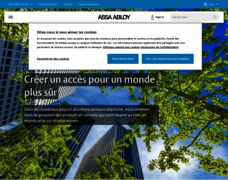 Assaabloy.fr thumbnail