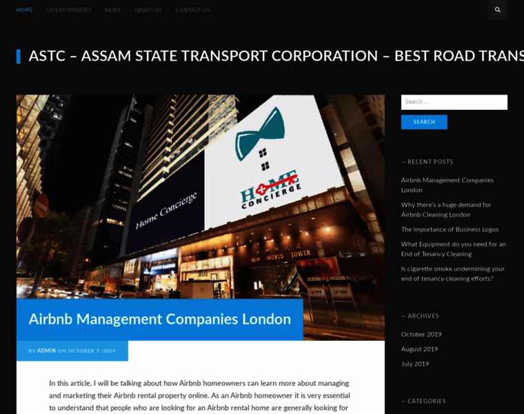 Assamstatetransportcorporation.com thumbnail