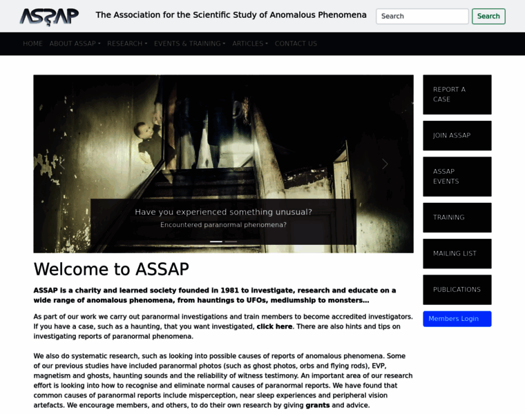 Assap.ac.uk thumbnail