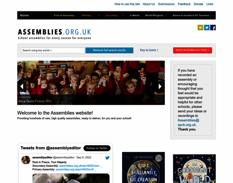 Assemblies.org.uk thumbnail
