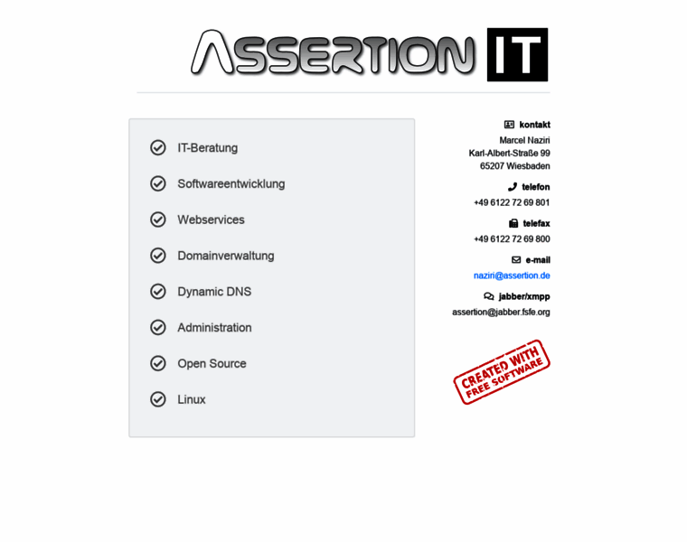 Assertion.de thumbnail