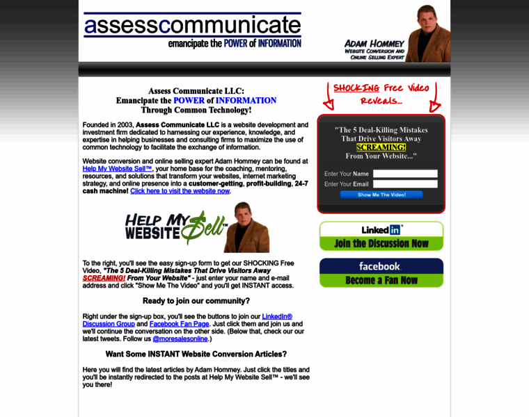 Assesscommunicate.com thumbnail