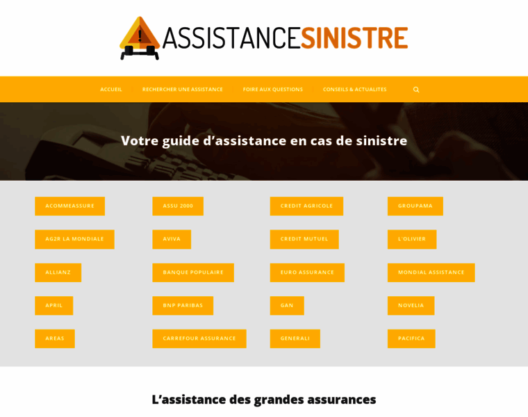 Assistance-sinistre.fr thumbnail