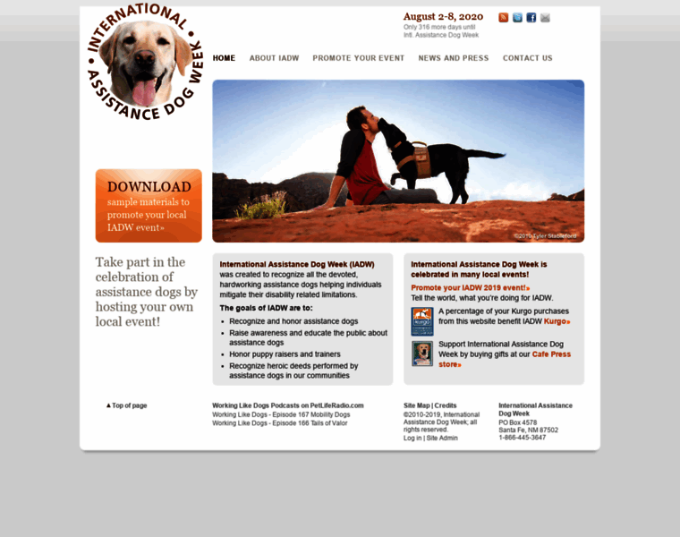 Assistancedogweek.org thumbnail