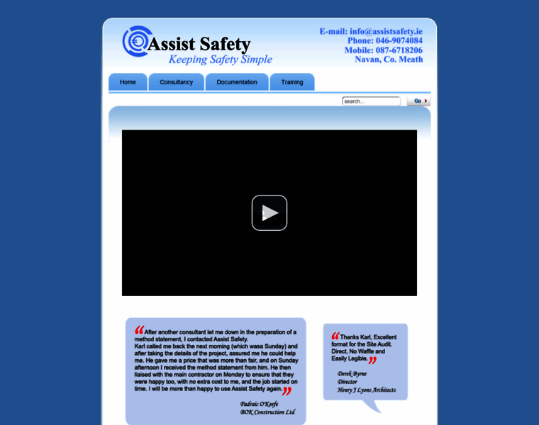 Assistsafety.ie thumbnail