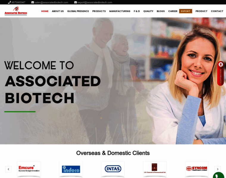 Associatedbiotech.com thumbnail