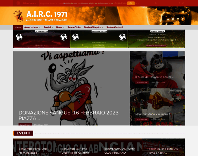 Associazioneitalianaromaclub.it thumbnail