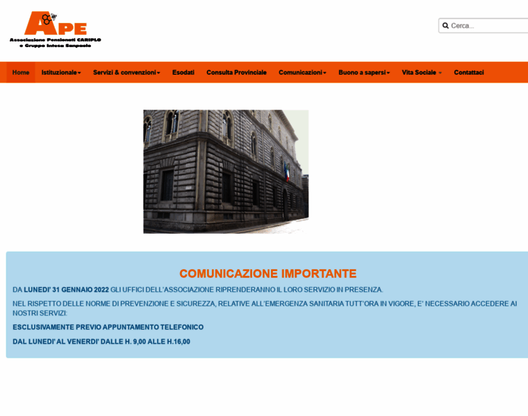 Associazionepensionaticariplo.it thumbnail