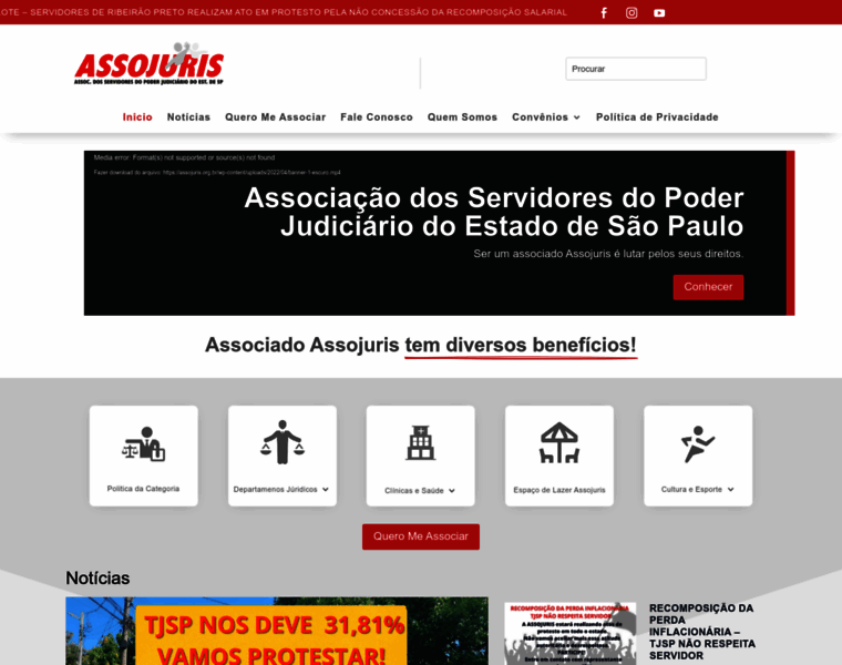 Assojuris.org.br thumbnail