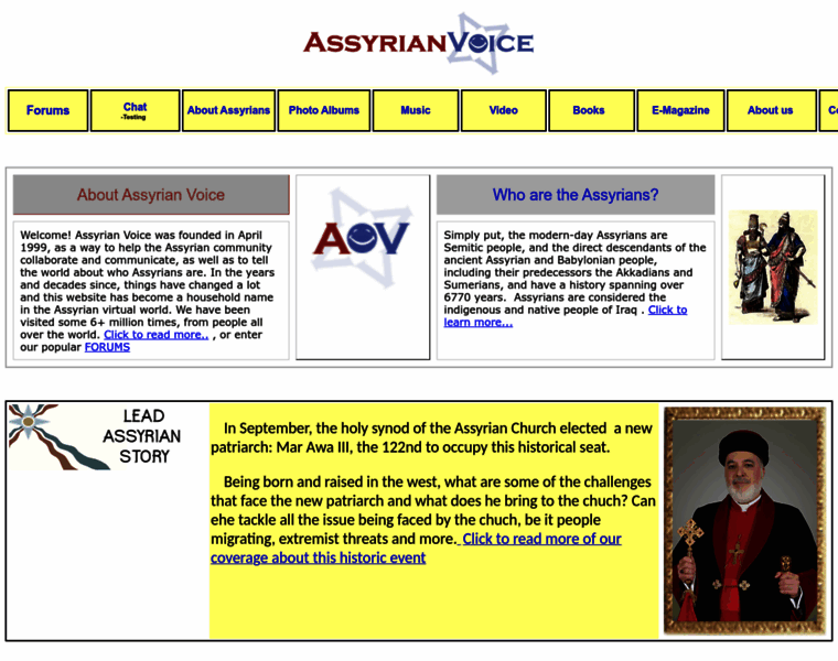 Assyrianvoice.com thumbnail