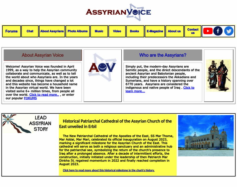 Assyrianvoice.net thumbnail