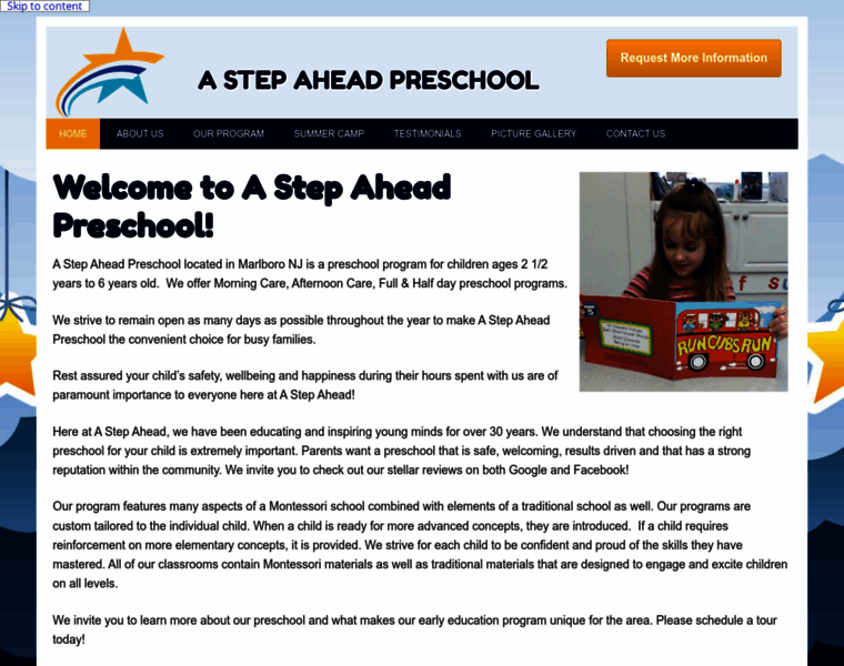 Astepahead-preschool.com thumbnail