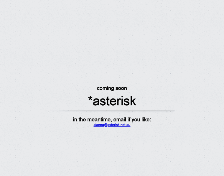 Asterisk.net.au thumbnail