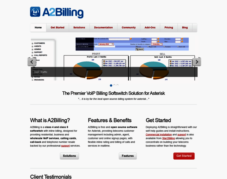 Asterisk2billing.org thumbnail