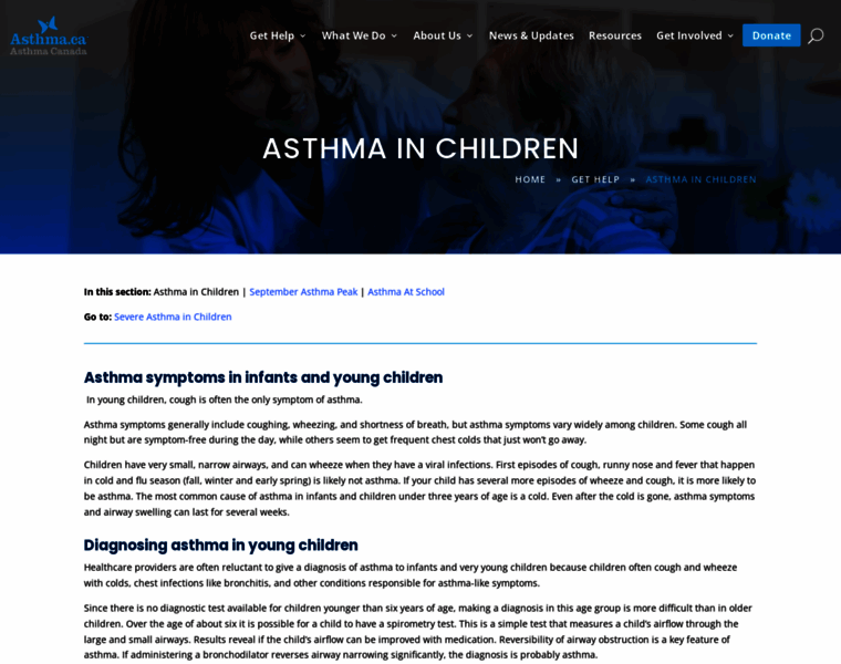 Asthmakids.ca thumbnail