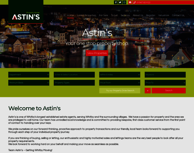 Astin.co.uk thumbnail