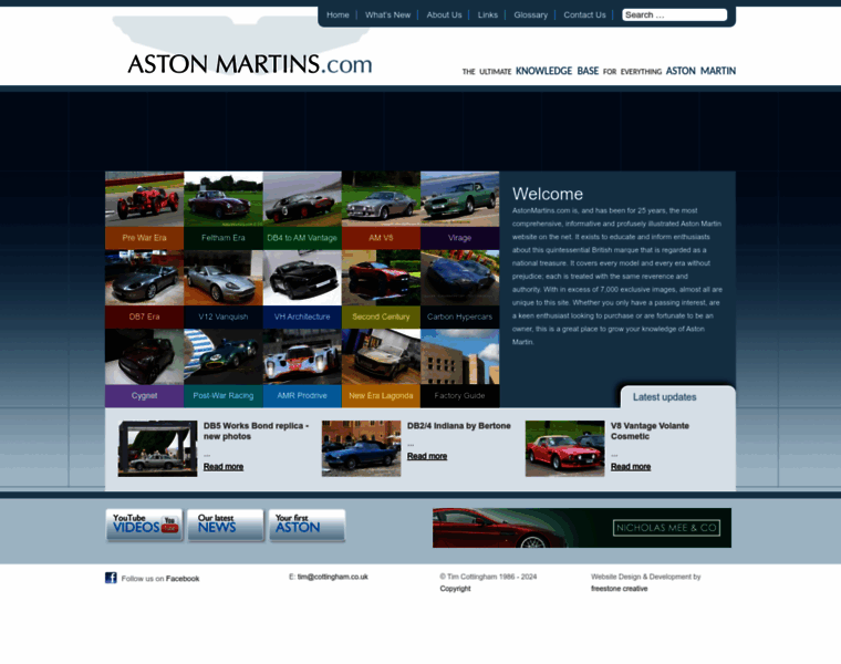 Astonmartins.com thumbnail