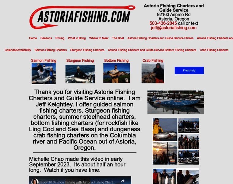 Astoriafishing.com thumbnail