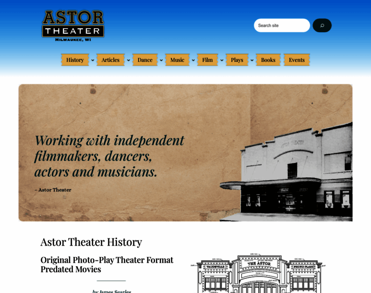 Astortheater.org thumbnail