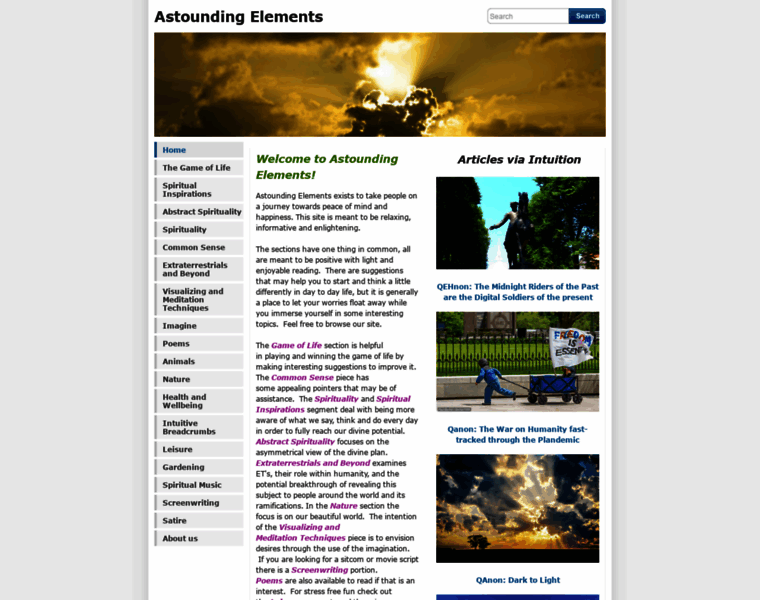 Astoundingelements.com thumbnail