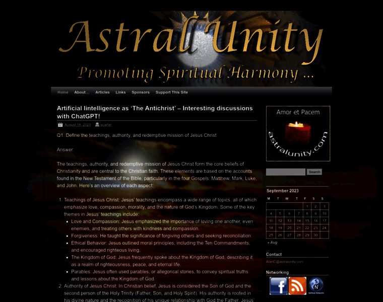 Astralunity.com thumbnail