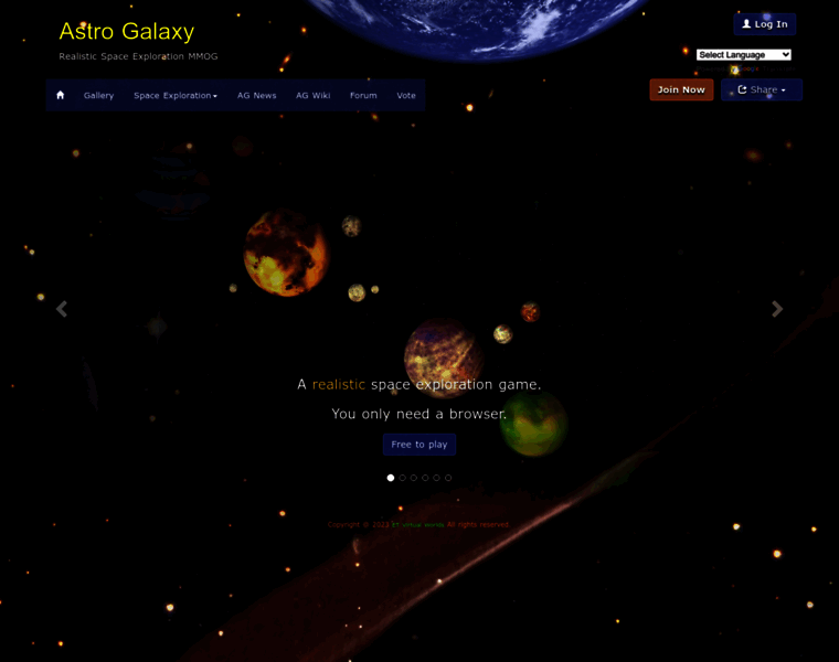 Astro-galaxy.com thumbnail