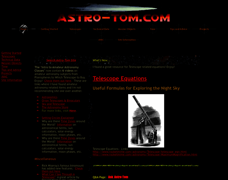Astro-tom.com thumbnail