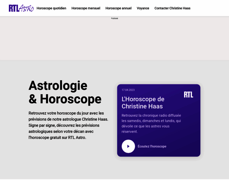 Astro.rtl.fr thumbnail