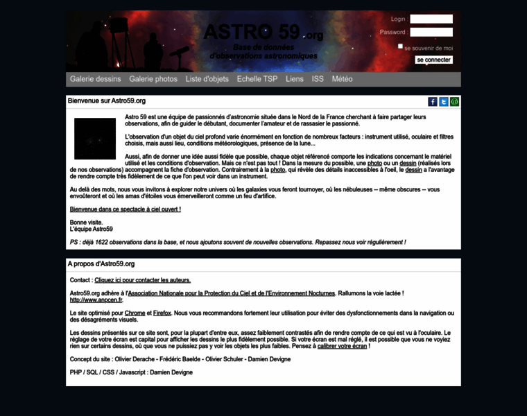 Astro59.org thumbnail