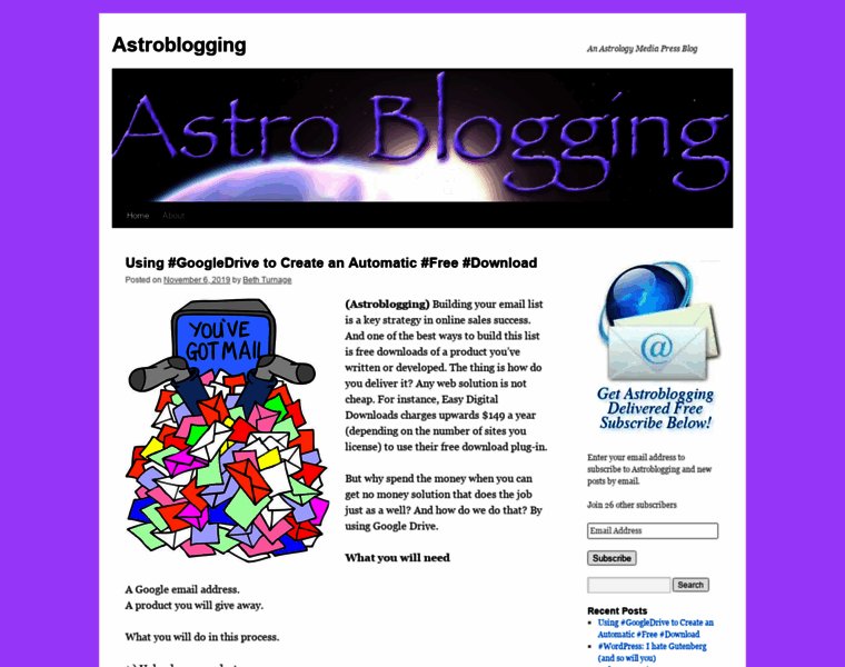 Astroblogging.net thumbnail
