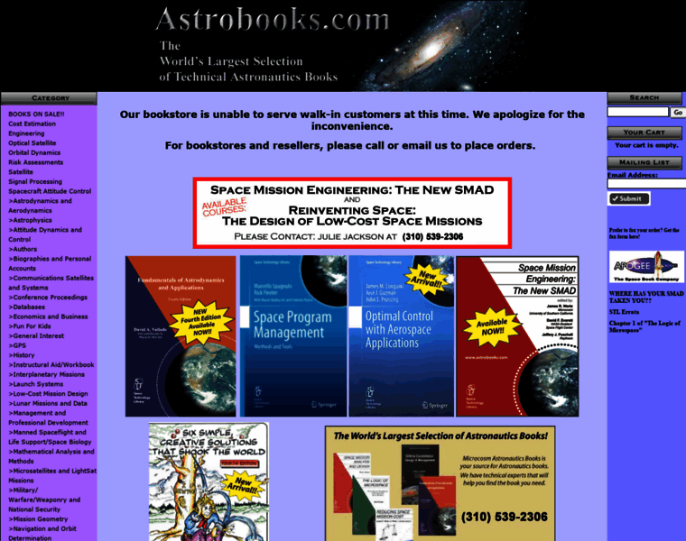 Astrobooks.com thumbnail