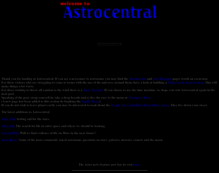 Astrocentral.co.uk thumbnail