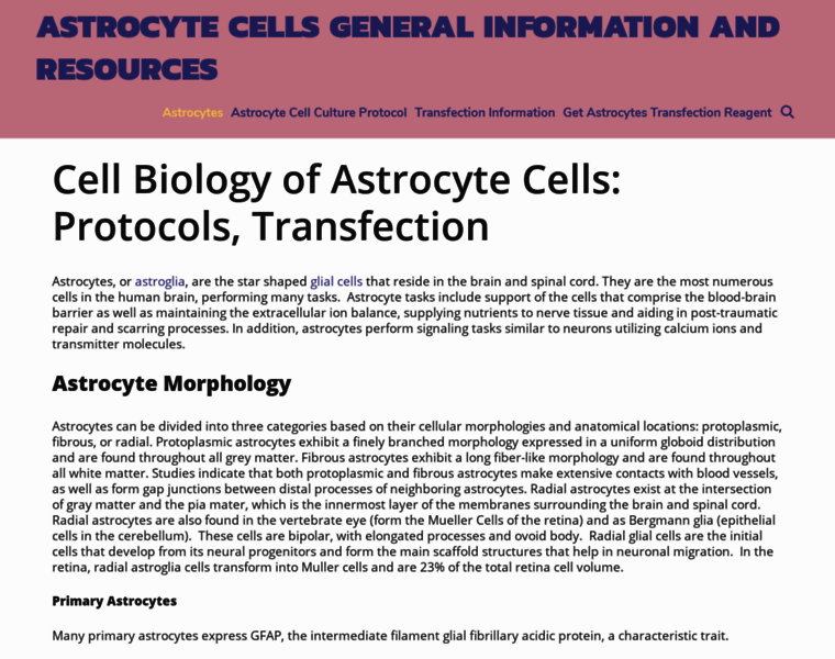 Astrocyte.info thumbnail