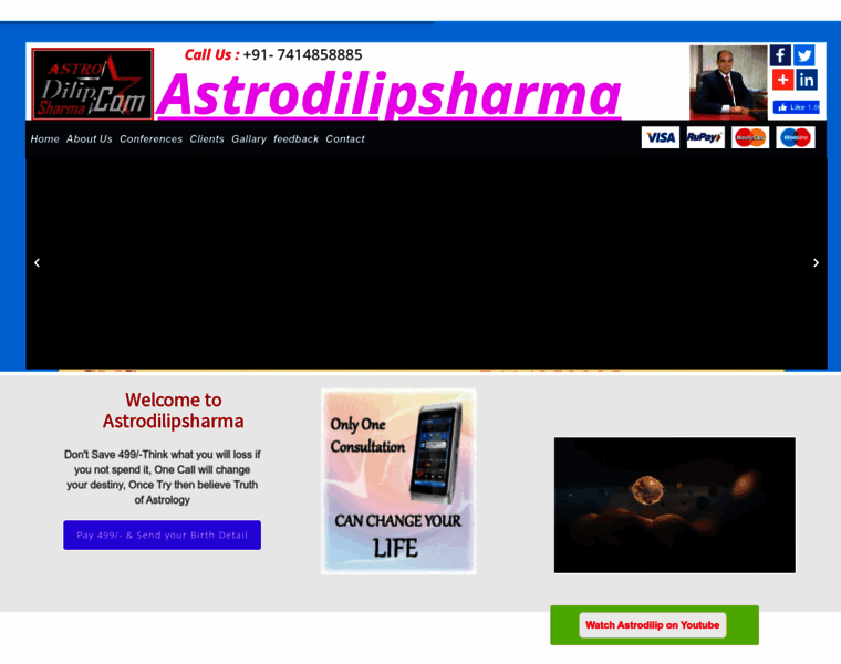 Astrodilipsharma.com thumbnail