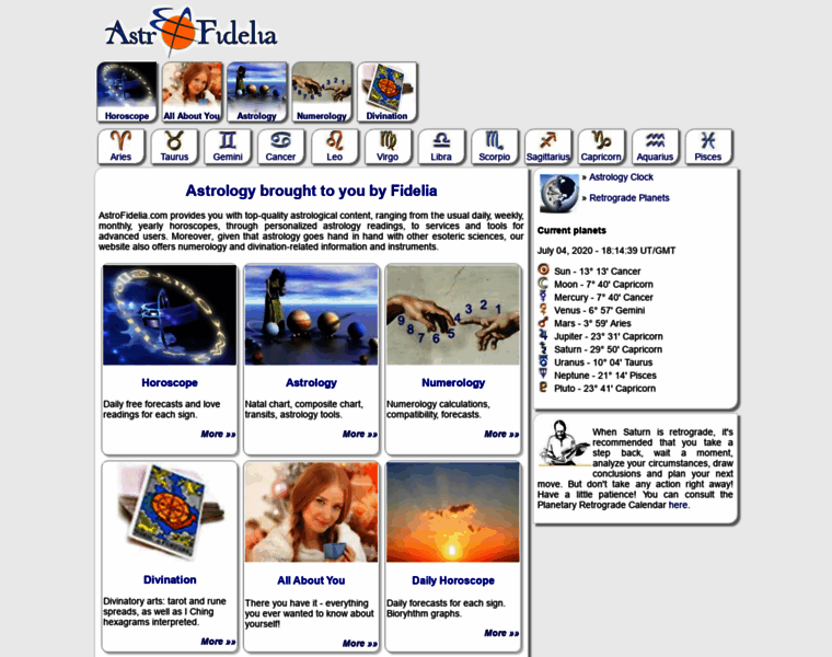 Astrofidelia.com thumbnail