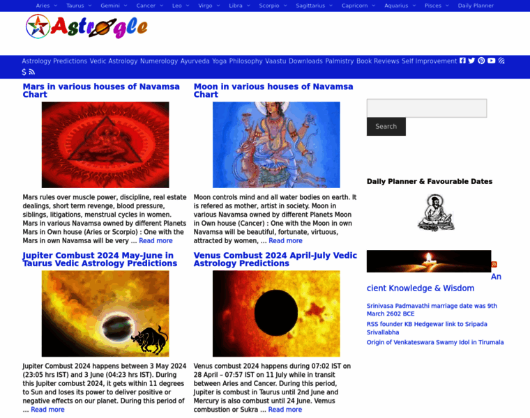 Astrogle.com thumbnail