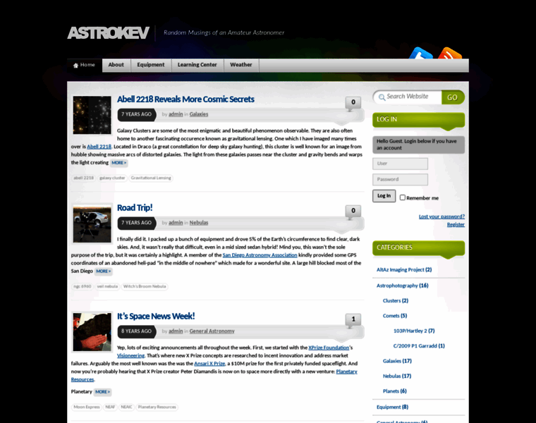 Astrokev.com thumbnail