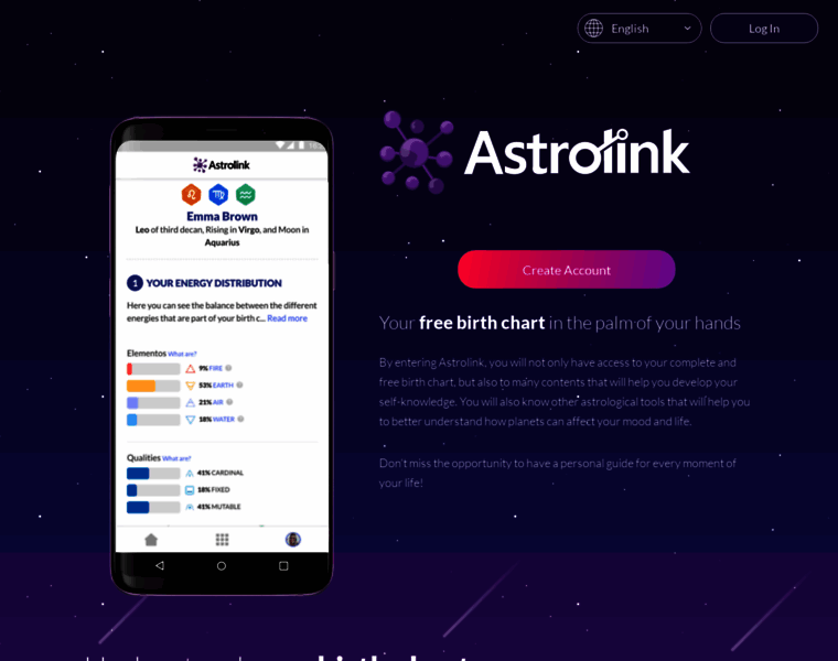 Astrolink.com thumbnail