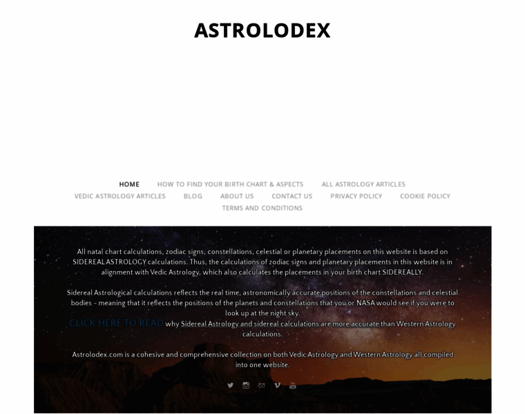Astrolodex.com thumbnail