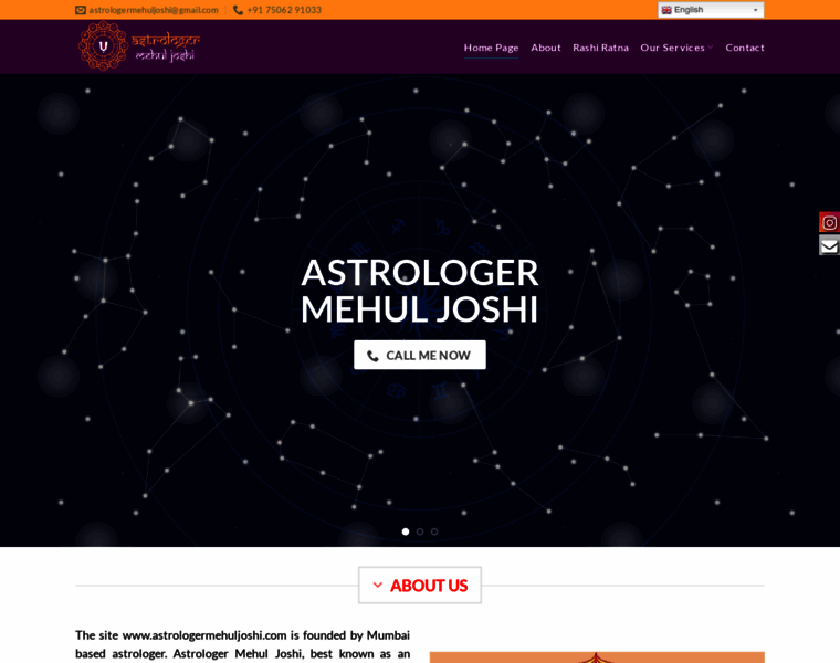 Astrologermehuljoshi.com thumbnail