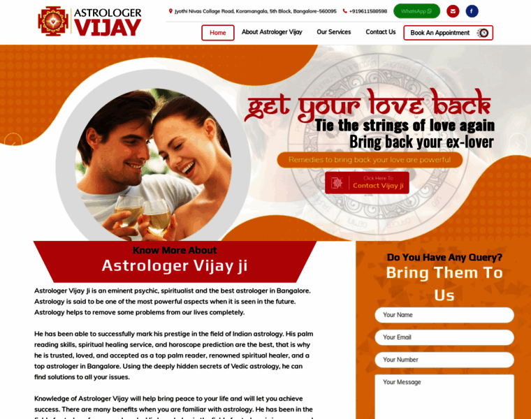 Astrologervijay.com thumbnail