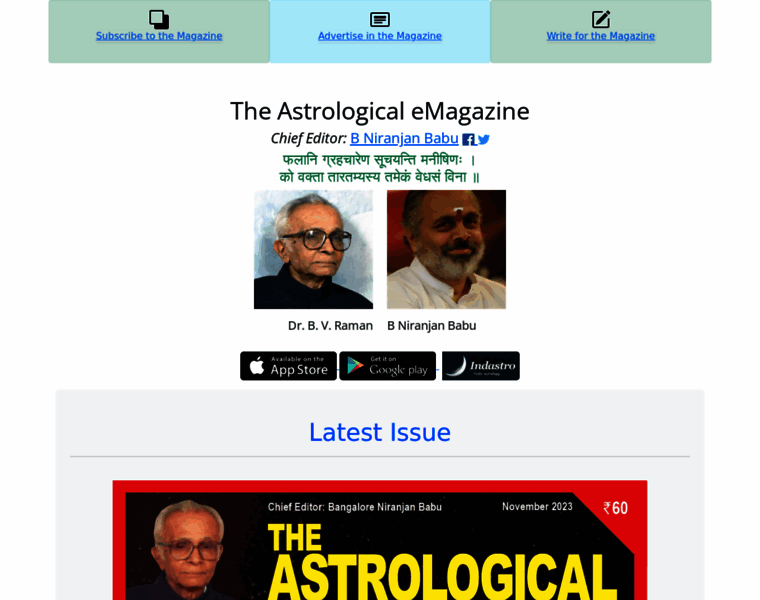 Astrologicalmagazine.com thumbnail
