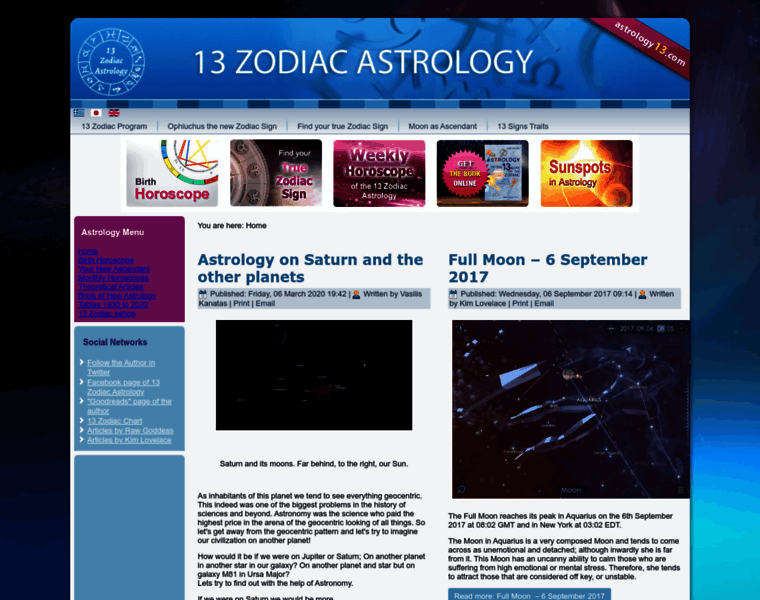 Astrology13.com thumbnail