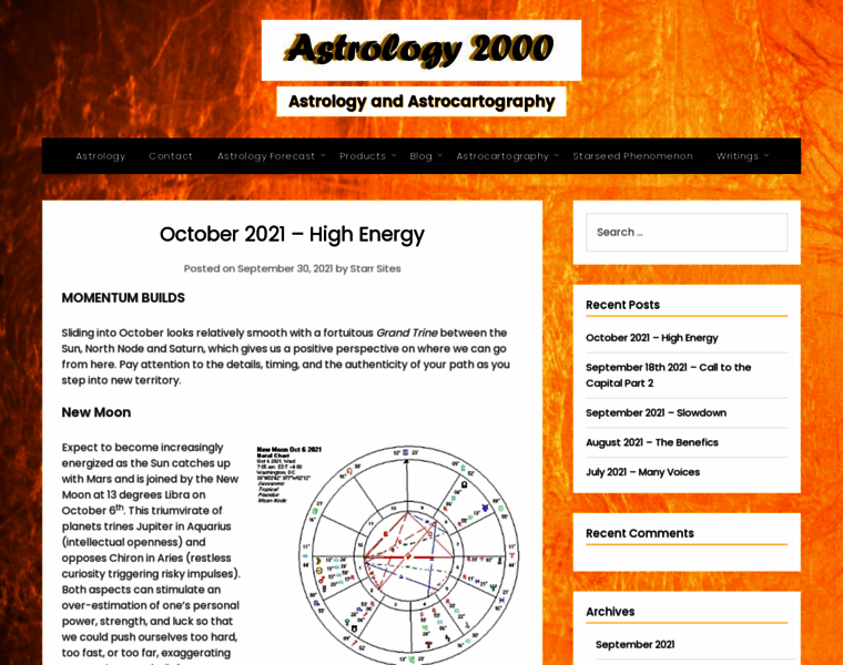 Astrology2000.com thumbnail