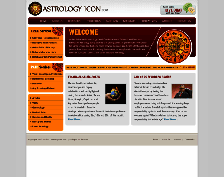 Astrologyicon.com thumbnail